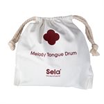 SELA PERCUSSION - SE363 - TAMBOUR À LANGUETTE MÉTALLIQUE 6“ Sol mineur Pentatonique Blanc