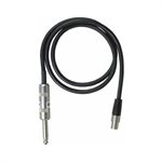 SHURE– WA302 - cable 1 / 4" vers un mini-connecteur 4 broches pour émetteurs de poche