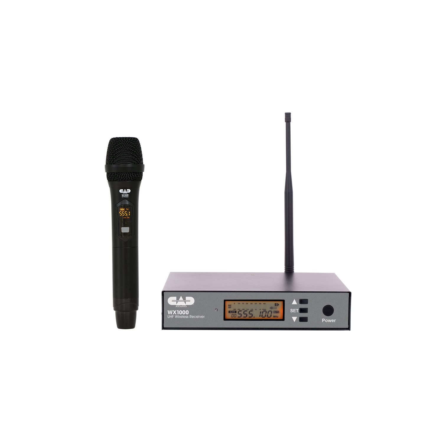 CAD - WX1000HH - Wireless Cardioid Handheld Microphone System (510 to 570 MHz)