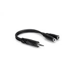 HOSA - YMM232 - Y Cable - 3.5mm TRS Male to Dual 3.5mm TRS Female