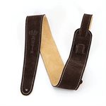 MARTIN - 18A0017 - MARTIN LOGO STRAP - brown suede