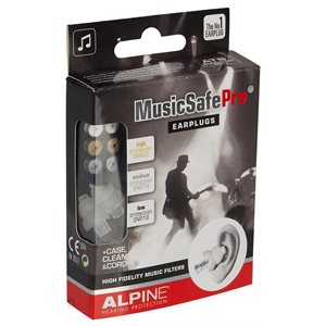 ALPINE - HEAR PROTECTION - MUSIC SAFE - PRO KIT - clear