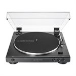 AUDIO TECHNICA - AT-LP60X-BK - Tourne-disque sans fil à entraînement par courroie avec Bluetooth - Noir