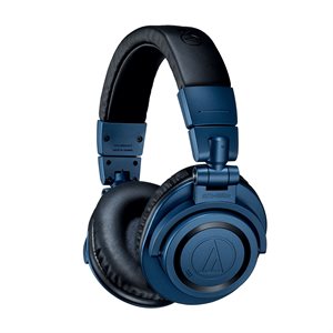 AUDIO TECHNICA - ATH-M50XBT2DS - Bluetooth Closed-back Studio Monitoring Headphones, Limited Edition - Deep Sea Blue
