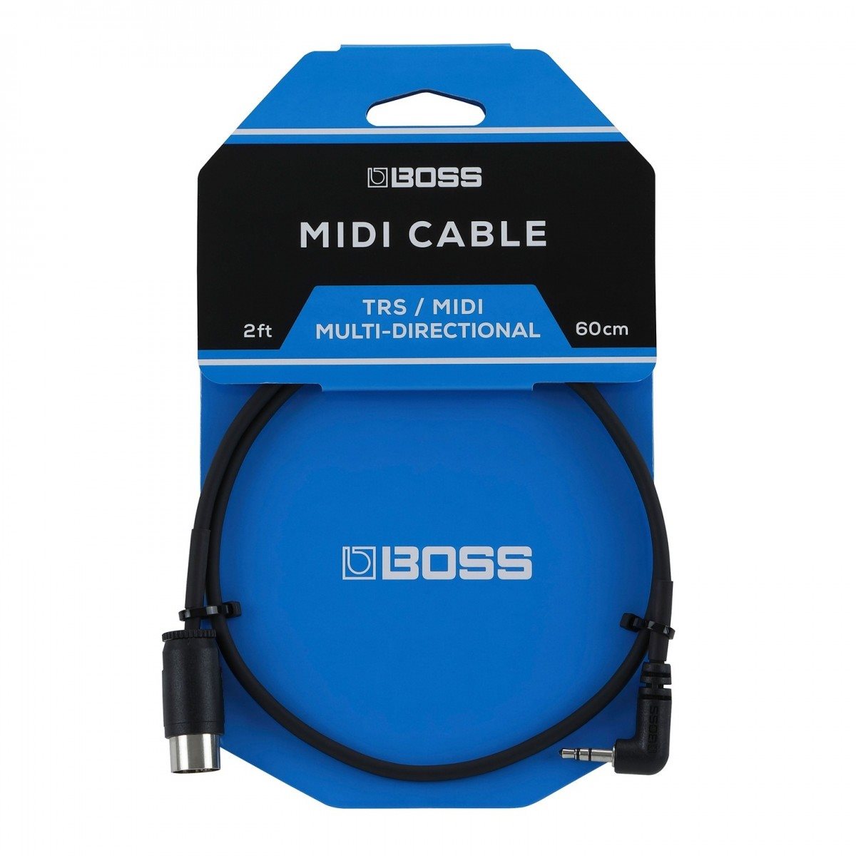 BOSS - BMIDI-2-35 - 5 pins MIDI to 3.5 mm TRS - 2ft