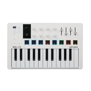 ARTURIA - minilab 3 - midi controller - 25 keys - white