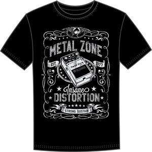 BOSS - CCB-MT2TSC - MT-2 Metal Zone Pedal T-Shirt - Small
