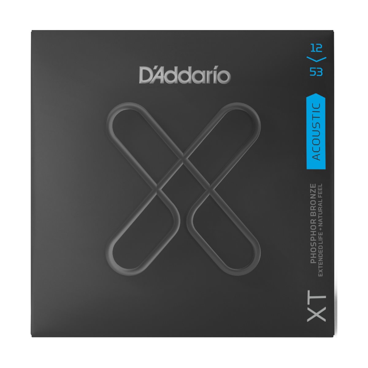 D'ADDARIO - XTAPB1253 - XT PHOSPHOR BRONZE - cordes de guitare acoustique - 12-53