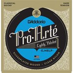 D'ADDARIO - EJ46LP - CORDES DE GUITARE CLASSIQUE - légèrement poli - TENSION FORTE