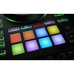 ROLAND - DJ-808 - Contrôleur Serato DJ Pro 4 platines avec boîte à rythmes et transformateur vocal