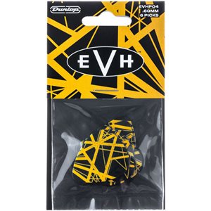 DUNLOP - EVHP04 - Eddie Van Halen VHII Max Grip .60mm - 6 Pack