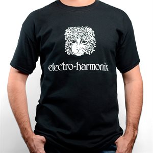 EHX - Tee Shirt, avec logo, Noir, X Large