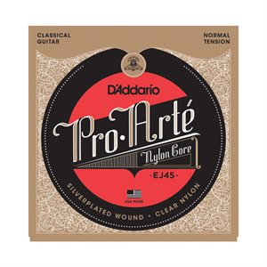 D'ADDARIO - EJ45 - classical guitar strings - normal tension