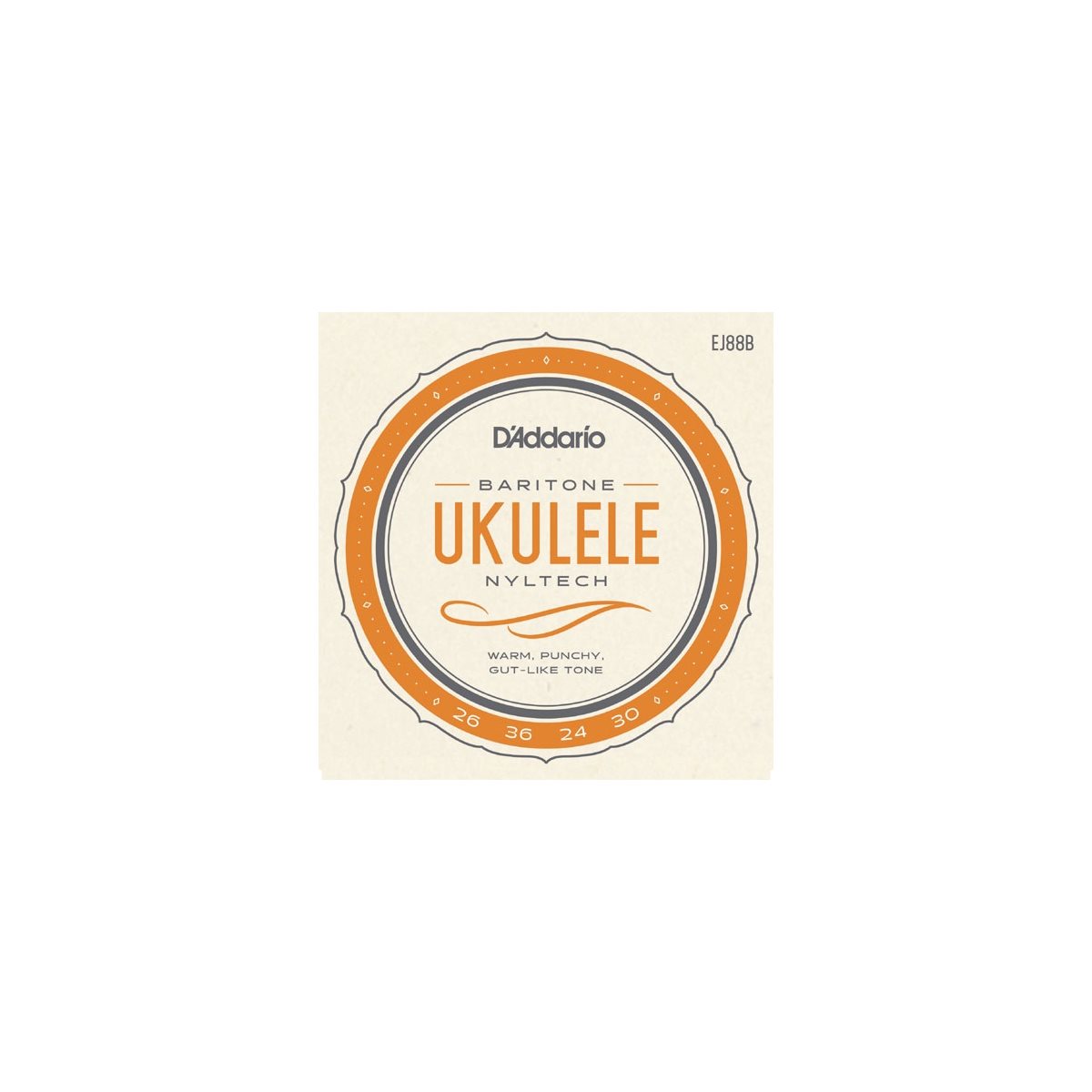 D'ADDARIO - EJ88B - baritone ukulele strings