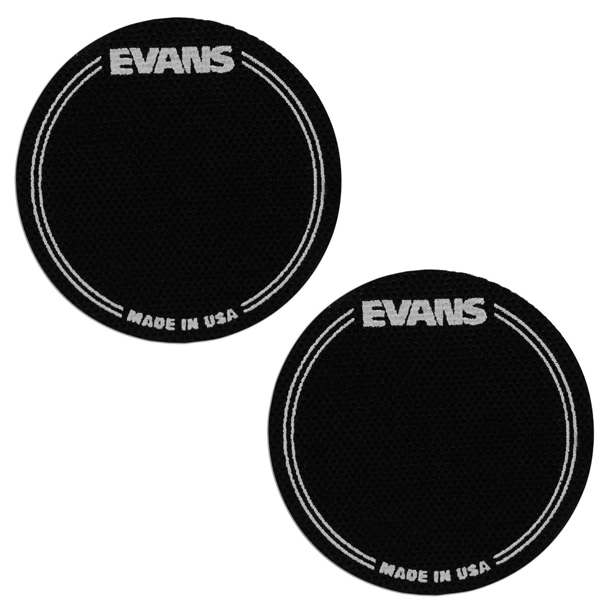 EVANS - EQ BLACK NYLON SINGLE PATCH