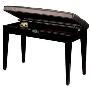 YORKVILLE - PB-3 - Banc de piano Deluxe avec espace de rangement