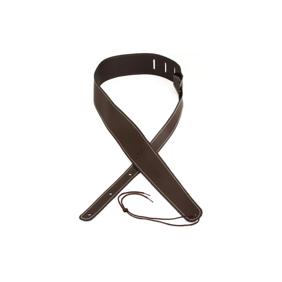 MARTIN - Slim Leather Strap - Brown