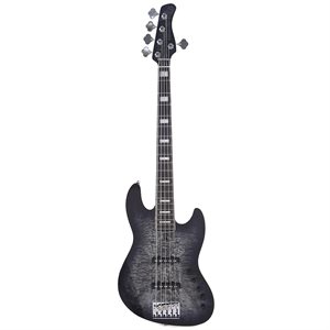 SIRE - V9 - SWAMP ASH - 2ND GEN - 5 STRINGS - TRANS BLACK