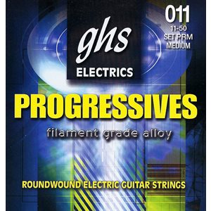 GHS - GHS-PRM - Guitare électrique en alliage de qualité filament PRM Progressives - 11-50