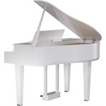 ROLAND - GP-6 - Piano à Queue de taille réduite - Blanc poli