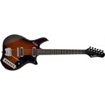 HAGSTROM - Retroscape Impala - 6 string electric guitar - BROWN BURST