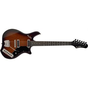 HAGSTROM - Retroscape Impala - Guitare électrique 6 cordes - BROWN BURST