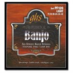 GHS - PF120 - Stainless Steel 6-String Banjo Strings - 11-42