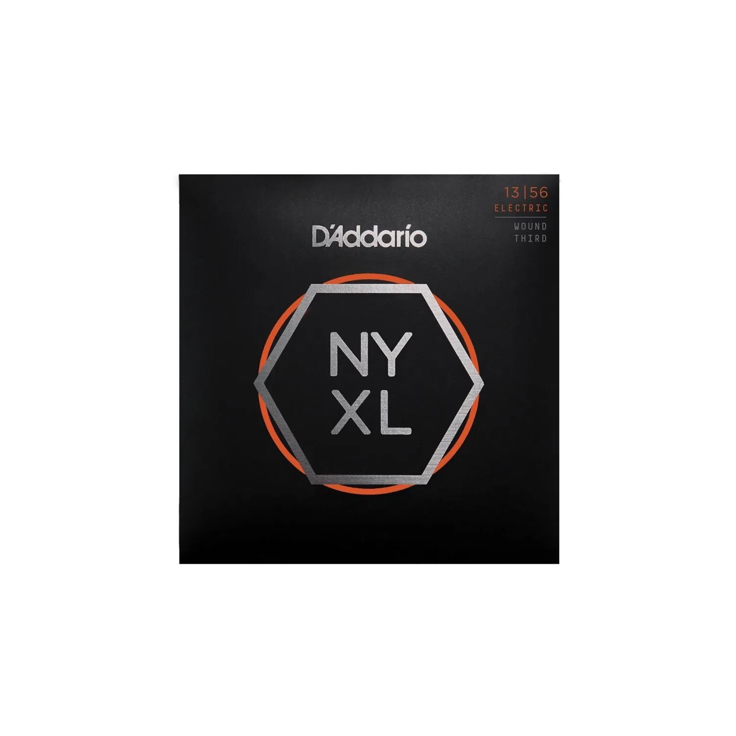 D'ADDARIO - NYXL1356W - Electric Guitar Strings - wound 3rd string - 13-56