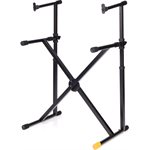 HERCULES - EZ-LOK DOUBLE X KEYBOARD STAND