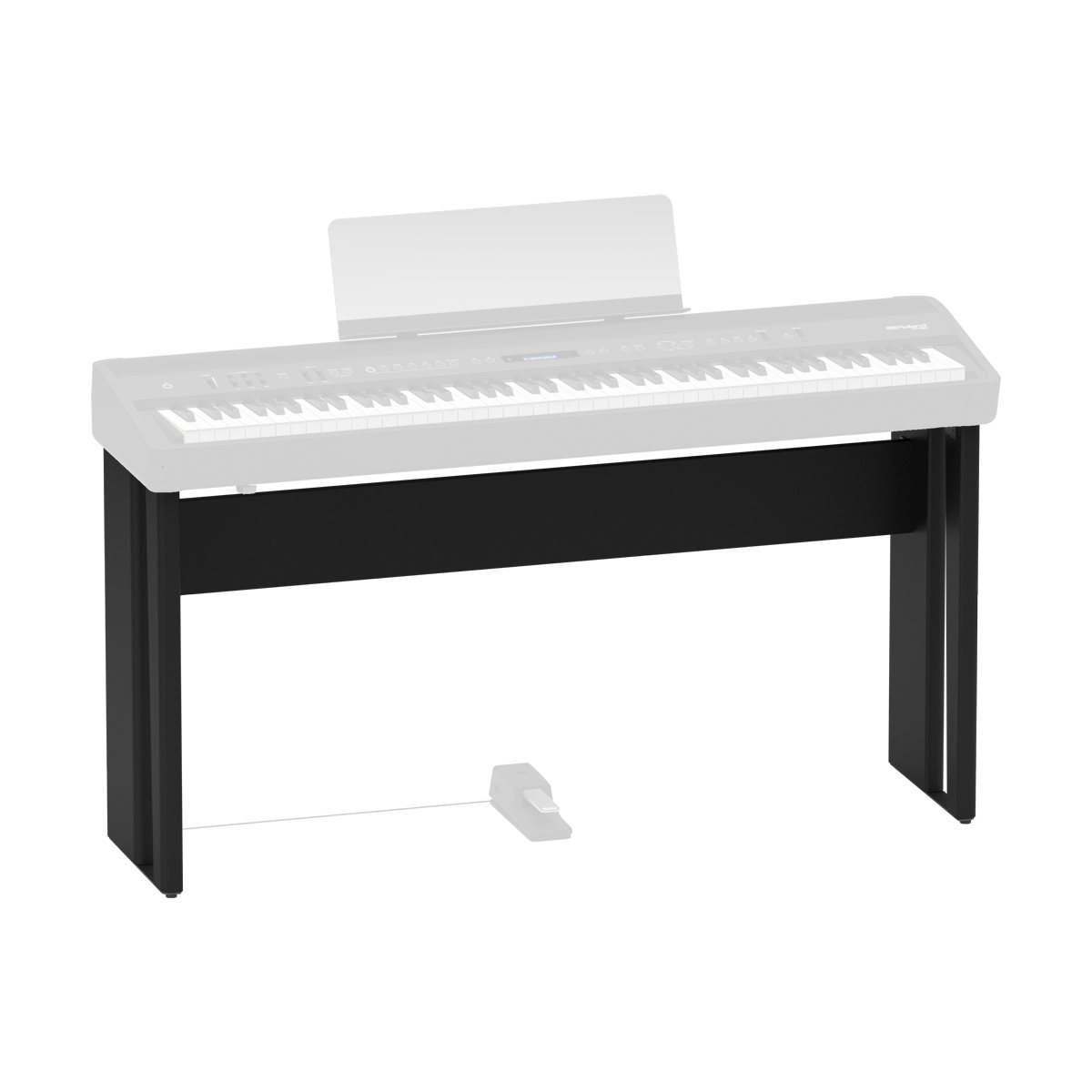 ROLAND - KSC-90 - SUPPORT PERSONNALISÉ POUR LE PIANO NUMÉRIQUE FP-90 - NOIR