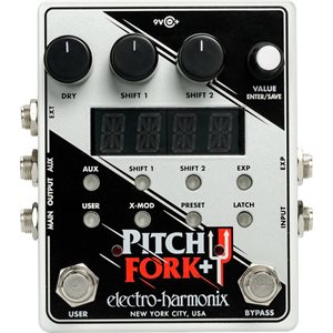 EHX - PITCH FORK+ - POLYPHONIC PITCH SHIFTER Pedal