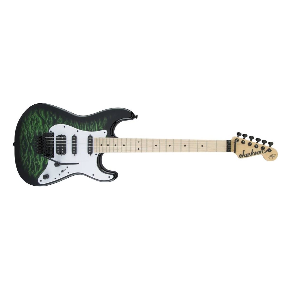 JACKSON - x SDXQ - ADRIAN SMITH SIGNATURE - TRANSPARENT GREEN