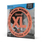 D'ADDARIO - EXL110W - electric guitar strings - wound 3rd string - 10-46