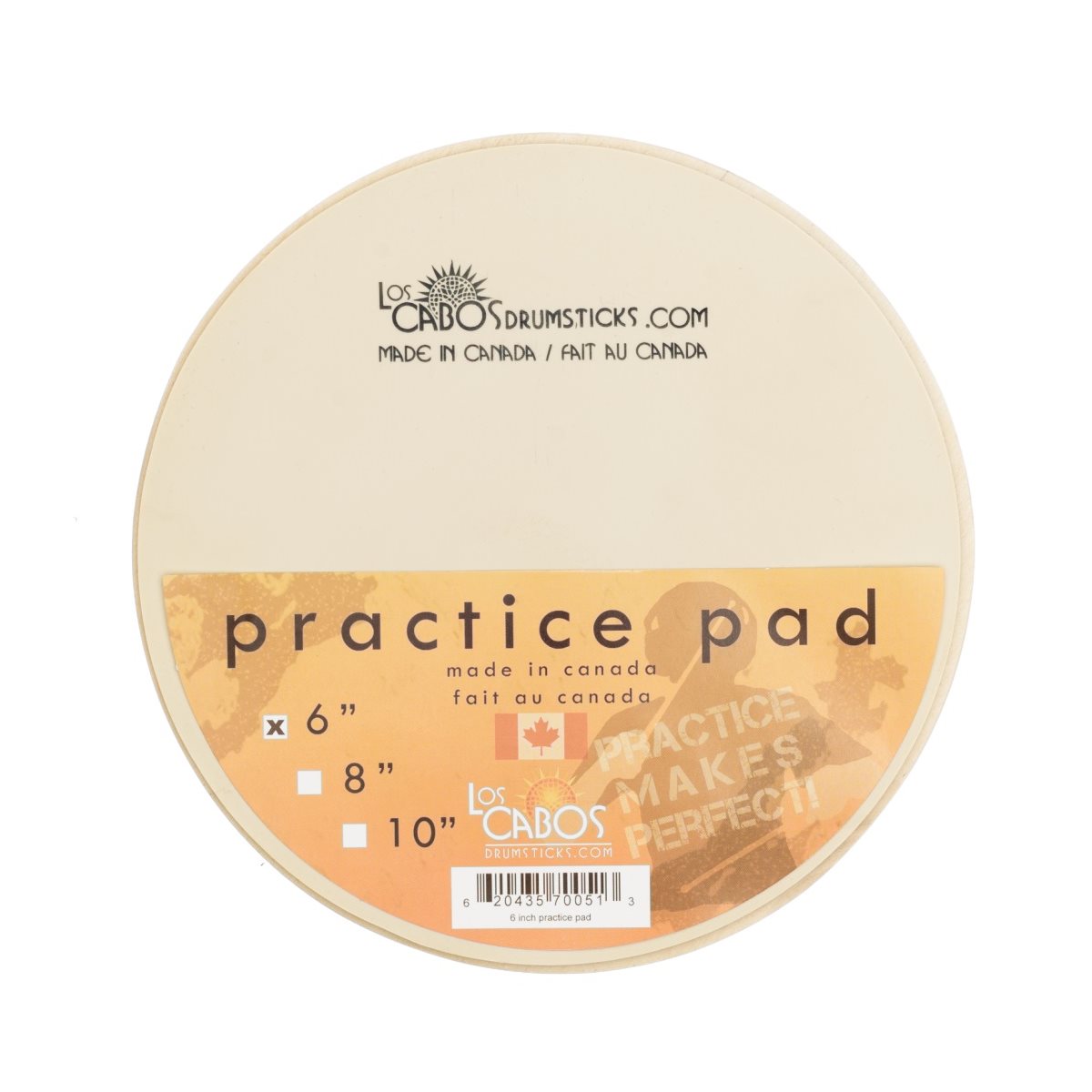 LOS CABOS - Practice Pad - 6''