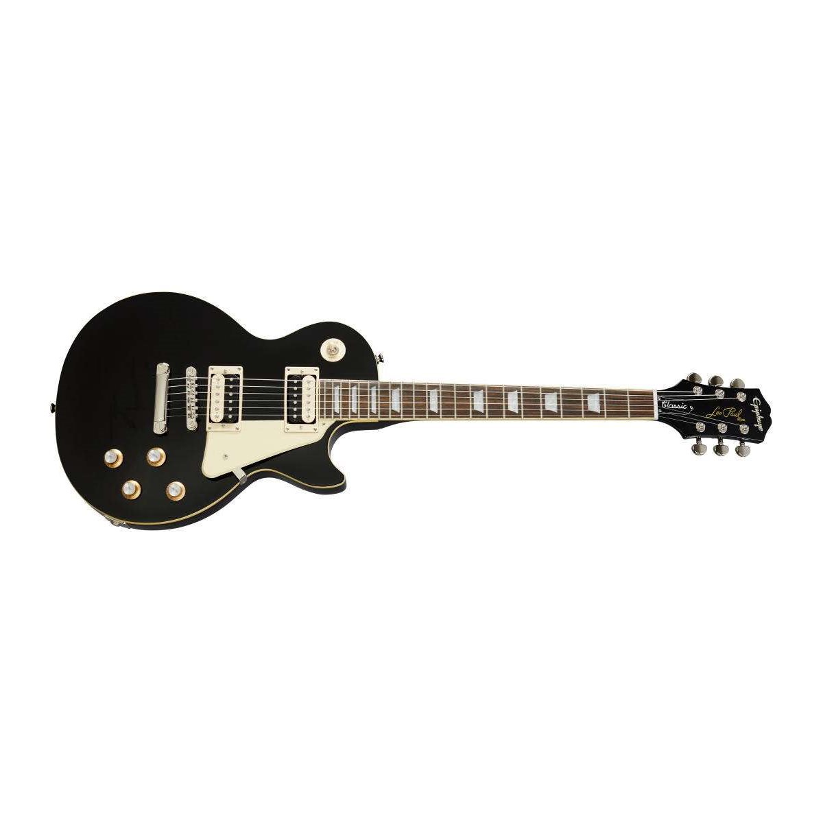 EPIPHONE - EILOEBNH - Les Paul Classic Electric Guitar - Ebony