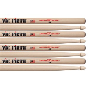 VIC FIRTH - AMERICAN CLASSIC® 5B - 4 pack