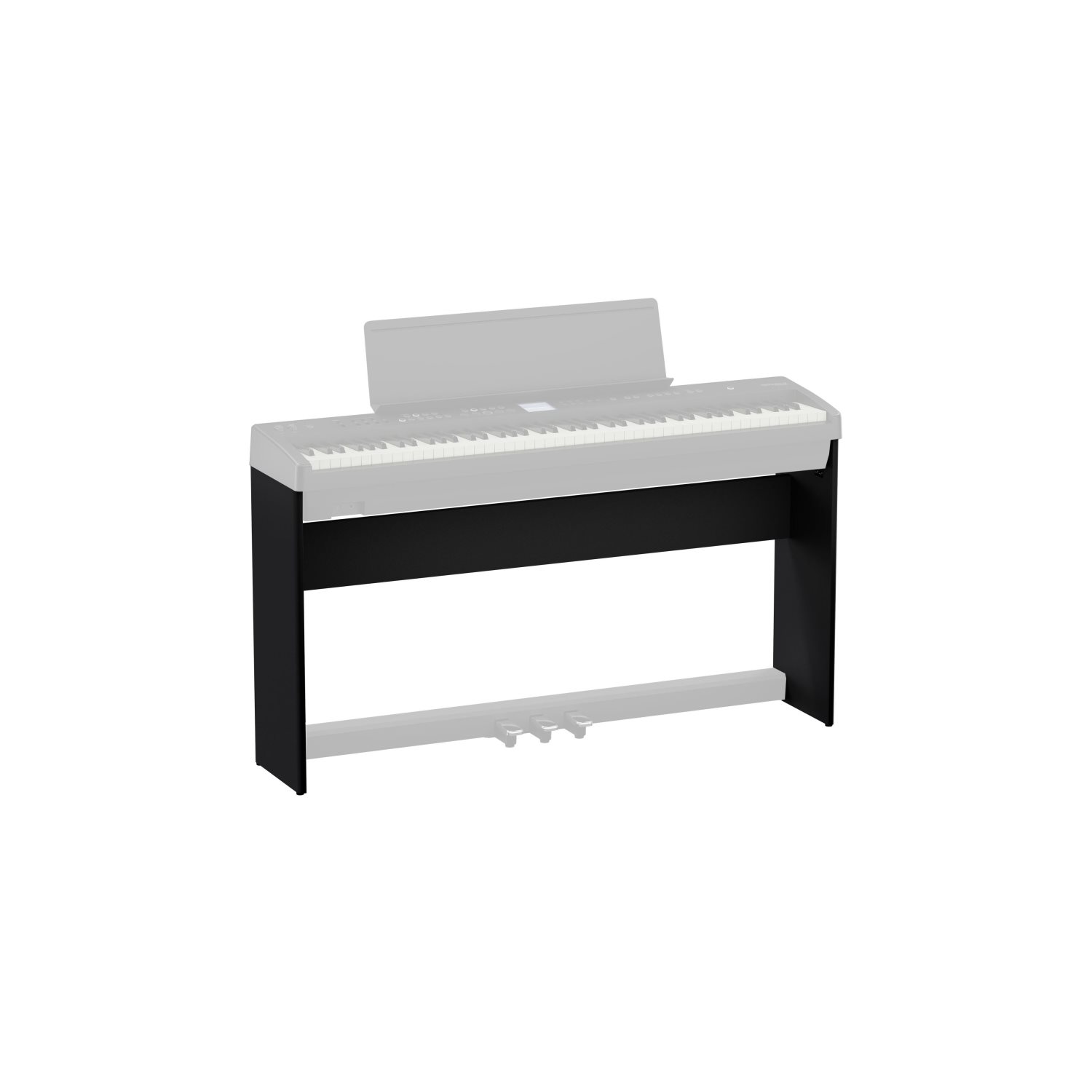 ROLAND - KSFE50-BK - Support pour piano personnalisé pour piano numérique FP-E50 - Noir