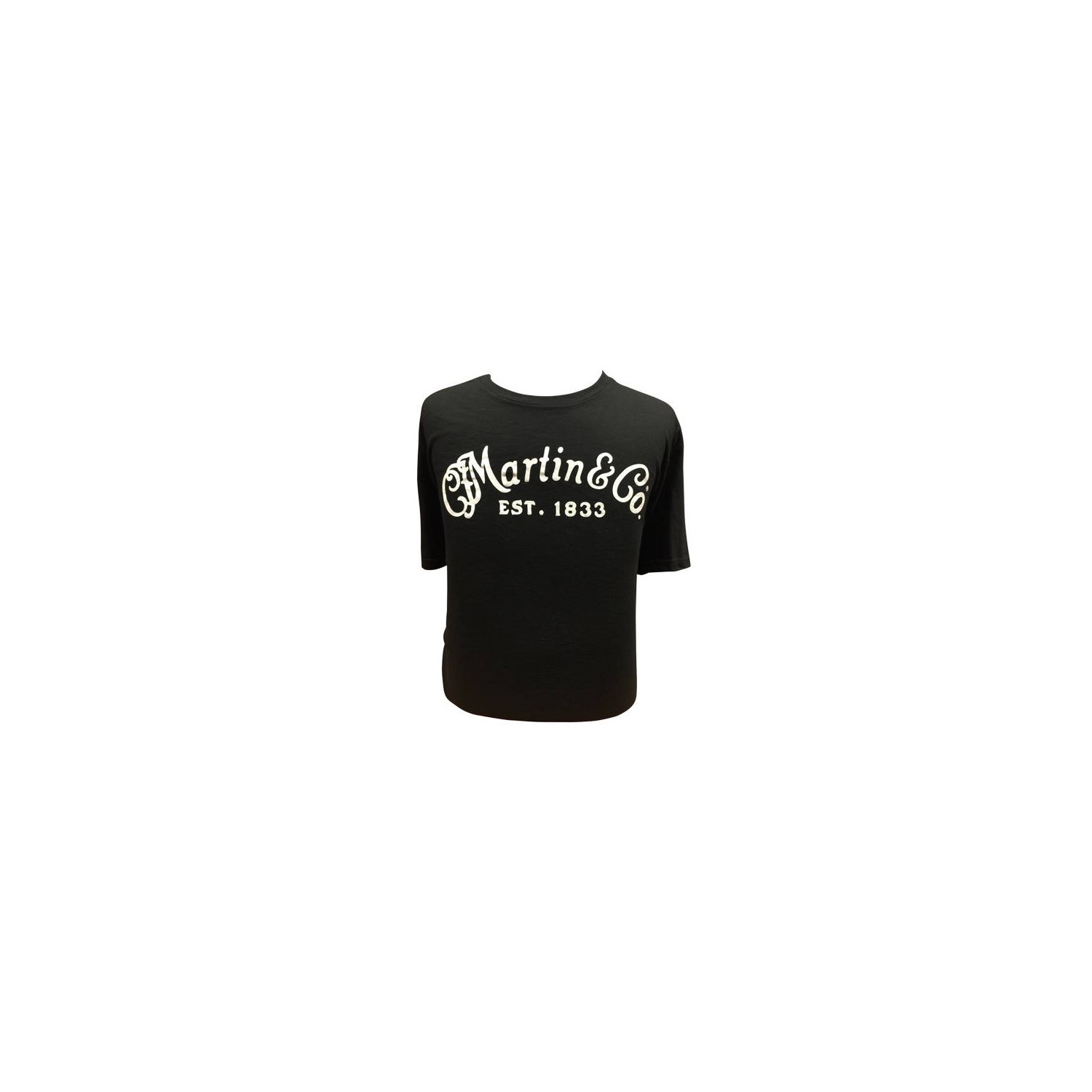 MARTIN - 18CM0109L - T-shirt avec logo classique, noir - L