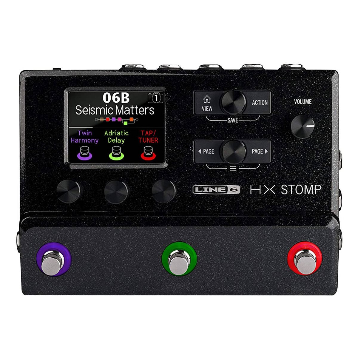 LINE6 - HX Stomp - Multi-Effects Processor - BLACK