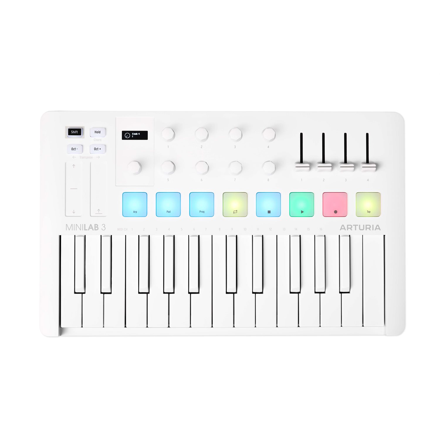 ARTURIA - MiniLab 3 Alpine - Blanc