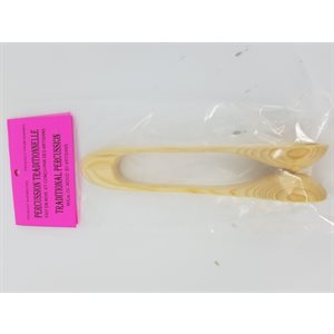 P A CANADA - PA12 - wooden spoons - normal lenght and width with round tip 