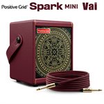 POSITIVE GRID - Spark MINI Vai - Ampli guitare intelligent portable 10 watts édition spéciale et câble personnalisé