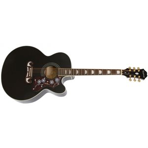 EPIPHONE - EJ-200SCE Super Jumbo - Ebony