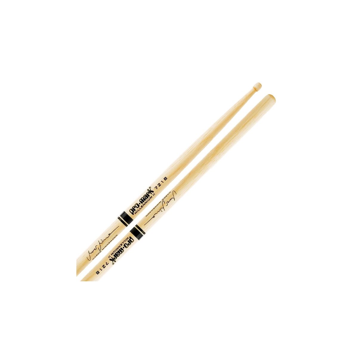 PROMARK - TX721BW baguettes Marco Minnemann signature en noyer blanc - pointe en bois