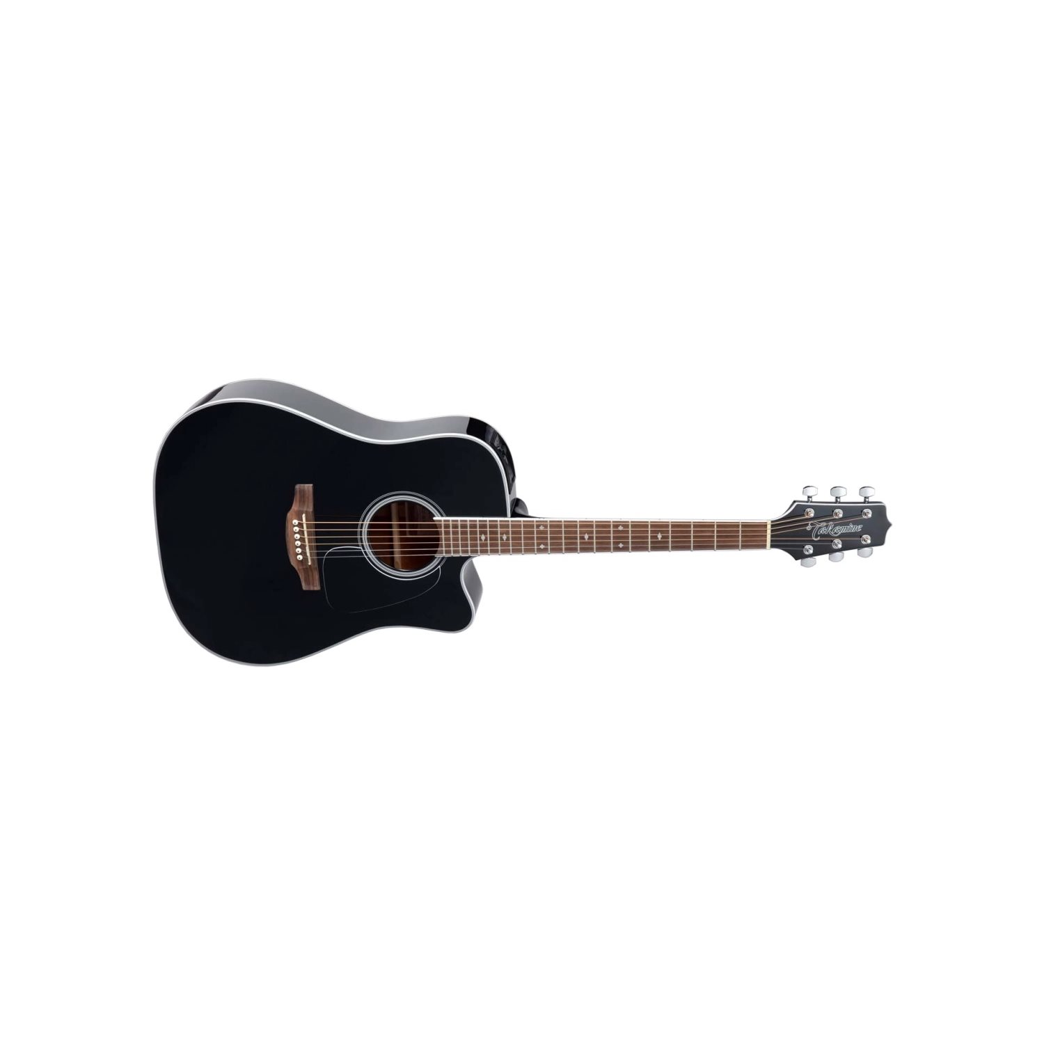 TAKAMINE - GD34CE-BLK - guitare électro-acoustique dreadnought - Gloss Black