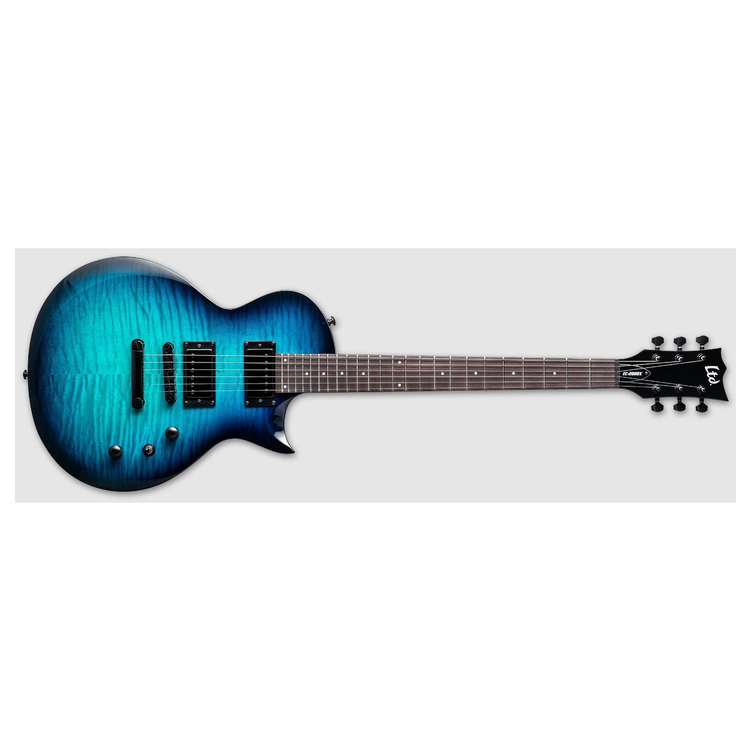 ESP LTD - EC200DXBLB - EC-200DX Series Single Cutaway Electric Guitar - Blue Burst