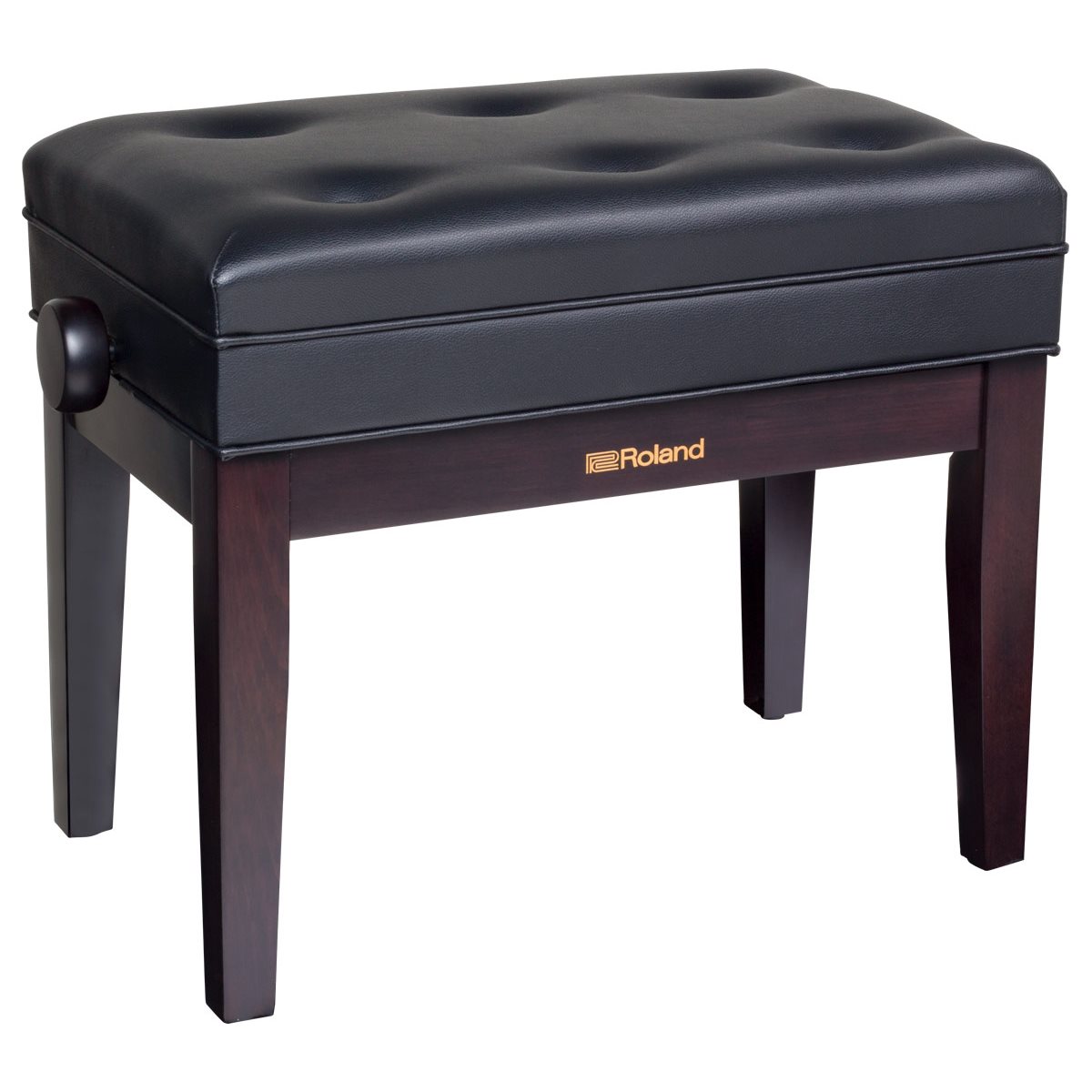 ROLAND - RPB-400RW - Piano Bench with Cushioned Seat w / storage compartment - rosewood