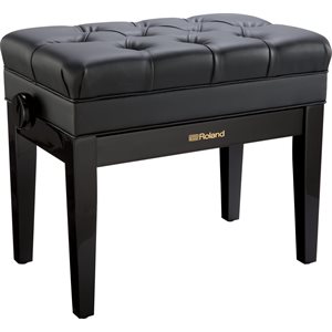 ROLAND - RPB-500PE - PIANO BENCH - ADJUSTABLE - WITH STORAGE - POLISHED ebony