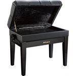 ROLAND - RPB-500PE - PIANO BENCH - ADJUSTABLE - WITH STORAGE - POLISHED ebony