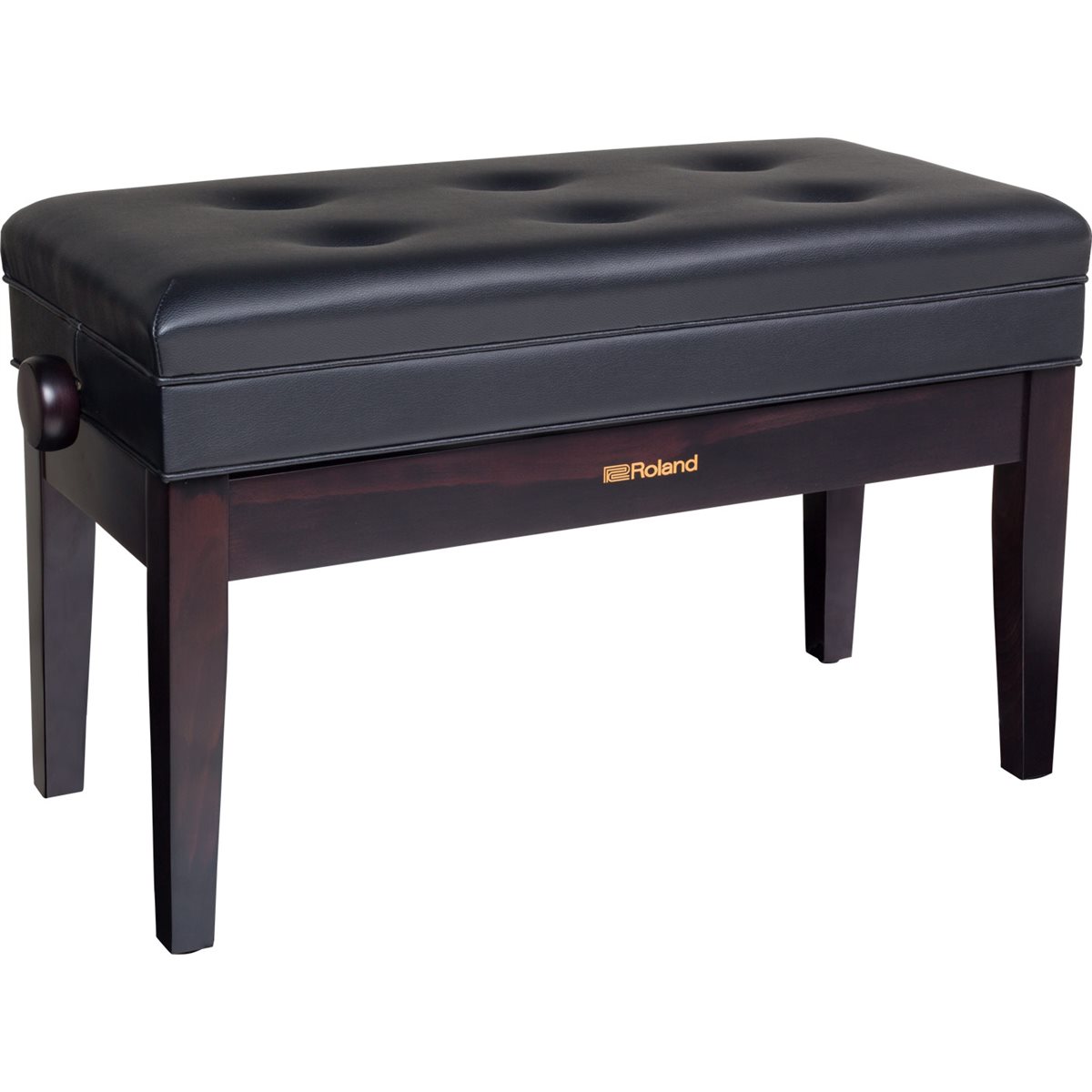 ROLAND - RPB-D400RW - Duet Piano Bench with Storage Compartment - bois de rose